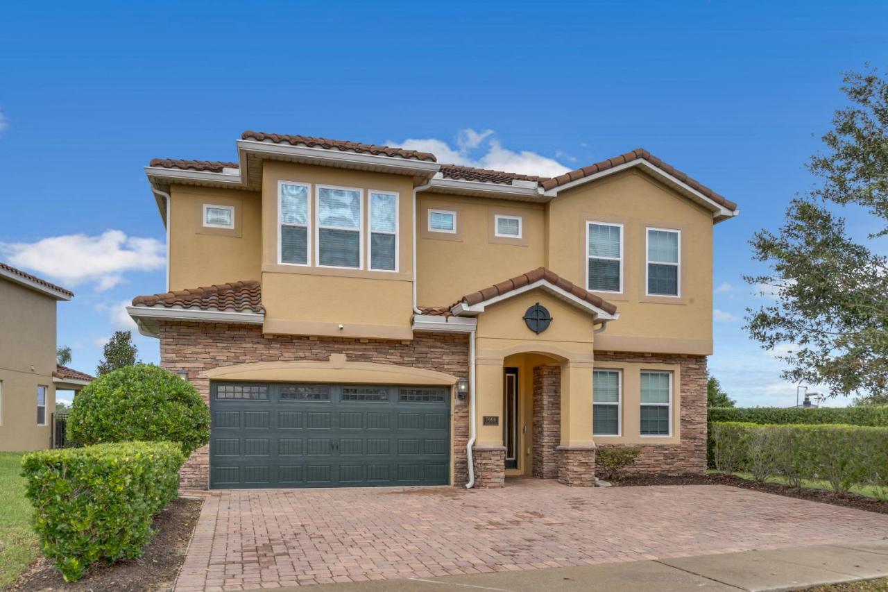 Huge 10 Bdr Family House With Arcades And Free Pool Heat Near Disney Orlando Exterior photo